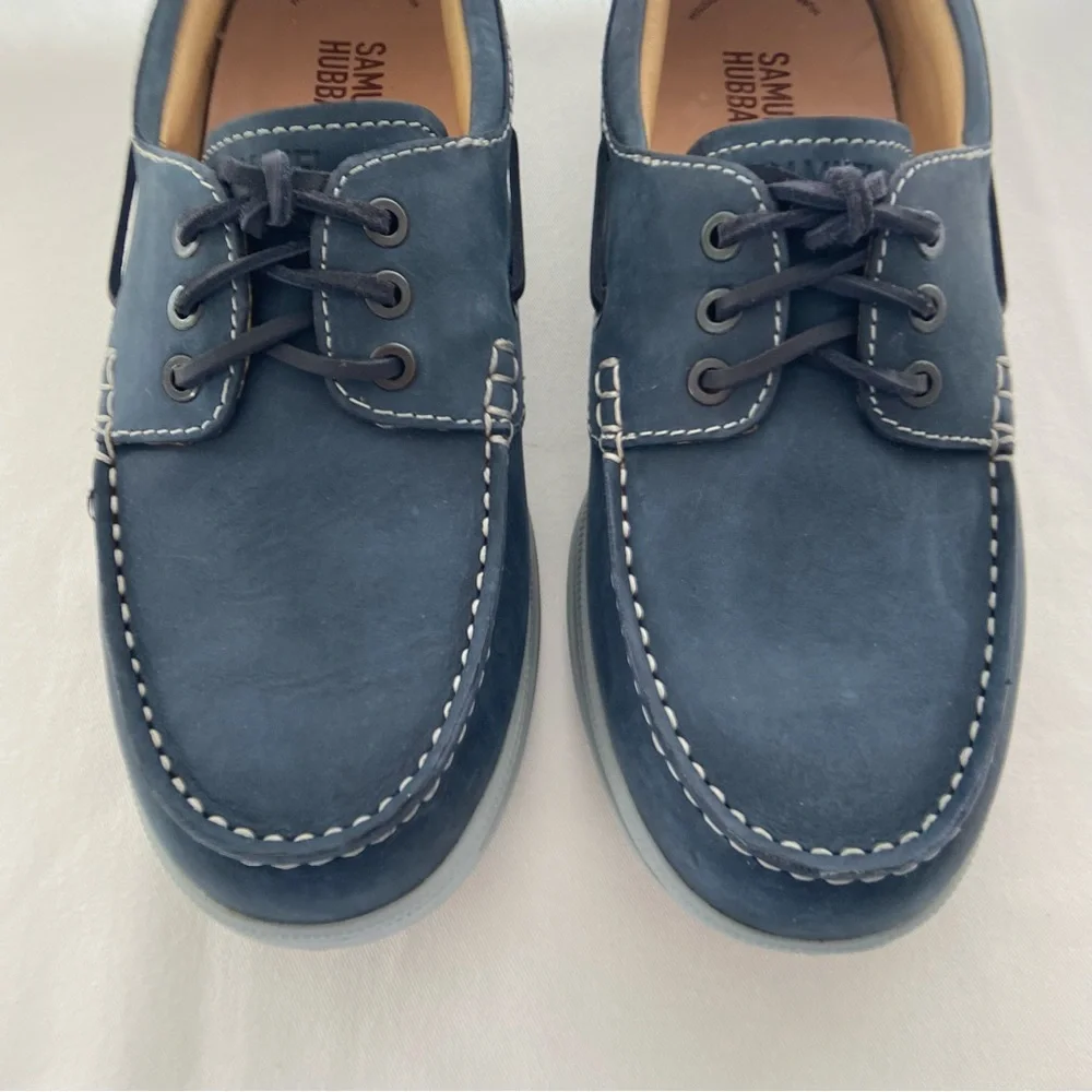Samuel Hubbard Men's New Endeavor Leather Boat Shoes
